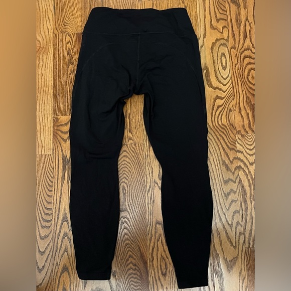 ATHLETA Sophia Moto Tight Leggings in Black- Size Large - Picture 6 of 7